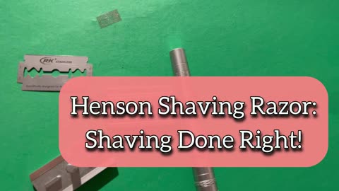 Long-term review of Henson Shaving Razor AL13