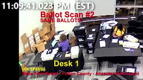 Proof of Election Fraud at State Farm Arena - 1 of 3