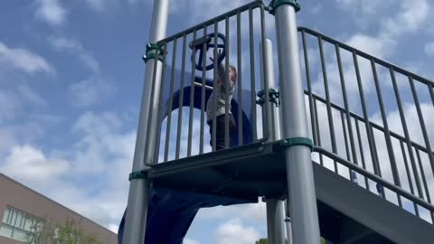 Kids enjoying in park (cinematography view)