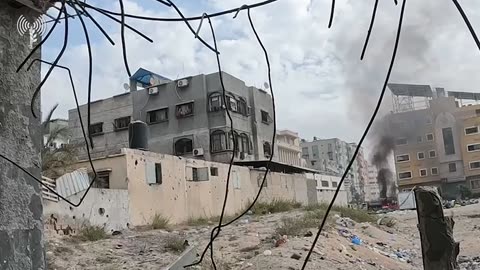 IDF releases new footage showing ground operations in the Gaza Strip