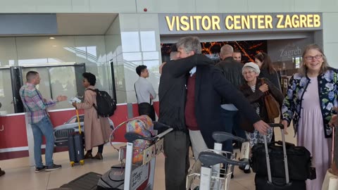 Arrival Zagreb Airport -- May 6, 2024