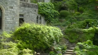 Windsor Castle - Beautiful Garden. United Kingdom