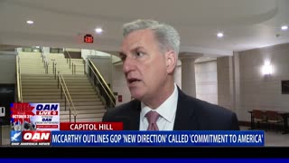 Rep. McCarthy outlines GOP 'new direction' called 'Commitment to America'