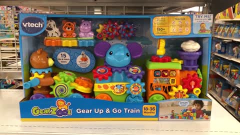 Gear Up & Go Train Toy
