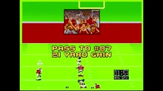 Madden92 (Sega Genesis) San Diego vs Phoenix Part4