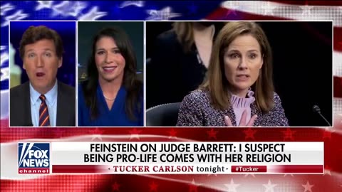 Tucker Carlson plays audio of Dianne Feinstein caught on hot mic at Barrett hearing (Oct 15, 2020)