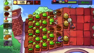 Plants vs Zombies - Roof 2