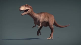 3D Dinosaur Walking