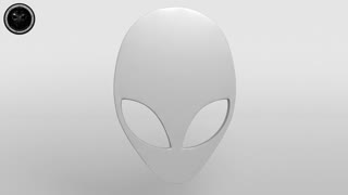 Alienware Logo 003 3D Model Showcase