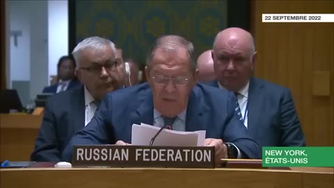 Serguei Lavrov devant le conseil de sécurité de l'ONU June 20, 2023