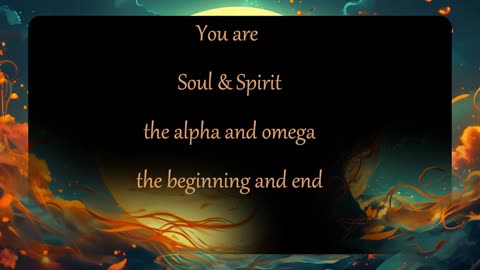 Great Spirit; a mantra with healing sound frequencies...