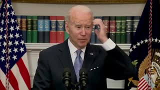 Biden Doesn't Answer Question About Title 42, Talks About Reimplementing The Mask Mandate Instead