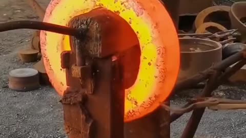 Amazing factory work forging process video