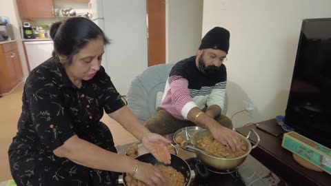 Punjabi style homemade Pinni by Mom in Canada || Winter special Traditional & Healthy Indian sweet.