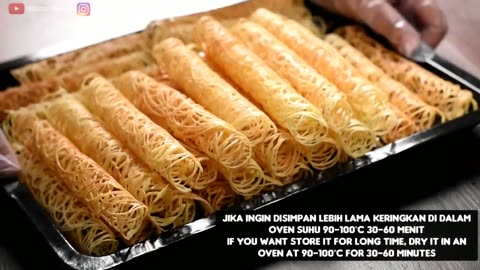 Kue sarang laba-laba renyah _ satu telur jadi banyak👌😉 _ pancake sarang laba-laba renyah