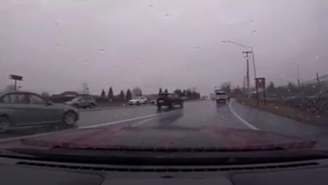 Dashcam instant police karma