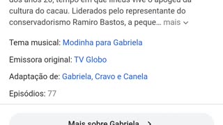 ME FALE ALGO SOBRE GABRIELA