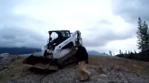 Mt Washington golf course tee construction