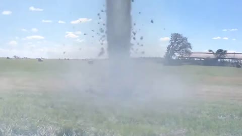 Tornado in the outback 5 sec clip