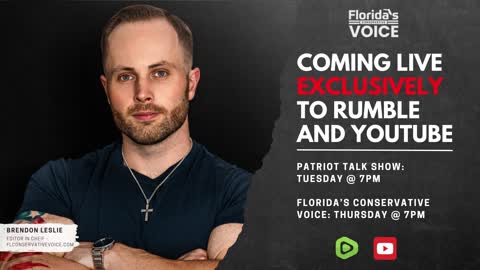 LIVE! Discussing the left's latest attempts at destroying Florida w/ Drew Steele