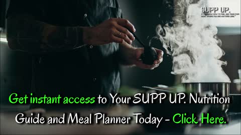 SUPP UP. Nutrition Guide, Meal Planner -The BEST of Its Kind