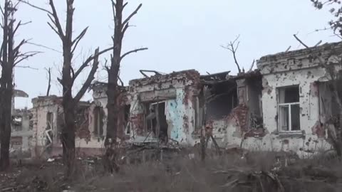 Gost town of #Maryinka .By the way, this what is left of #Marynka #Ukraine #Russia