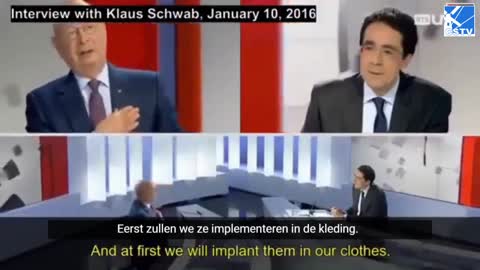 Klaus Schwab en zijn chip