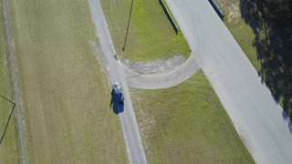 Following Street Outlaws Daddy Dave And Flying Around Pageland Dragway with a Drone