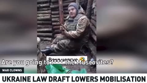 Ukraine conscripting everyone - Down's Syndrome soldier