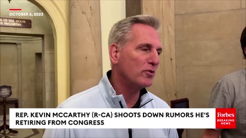 BREAKING NEWS_ Kevin McCarthy Responds To Rumors He's Resigning From Congress