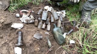 Metal Detecting Bottles Part 6