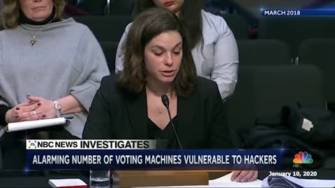 NBC on voting machines- January 2020