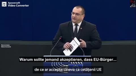 CRISTIAN TERHEȘ-FORDERT VERÖFFENTLICHUNG DER IMPFSTOFFVERTRÄGE/CALLS FOR RELEASE OF VACCINE CONTRACT