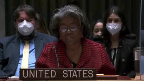 U.S UN Ambassador Linda Thomas-Greenfield Denies Russian Allegations of Bio Labs in Ukraine