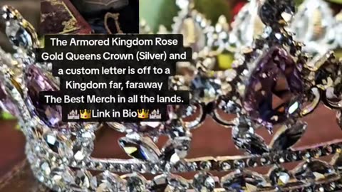 👑ARMORED KINGDOM QUEENS CROWN👑 LINK IN DESCRIPTION