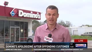 Texas woman slams Domino's for 'hate and racism' in her pizza order