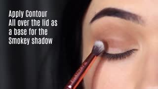Beginners Smokey Eye Makeup Tutorial | Parts of the Eye