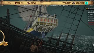 Skull and Bones Stormy seas combat!