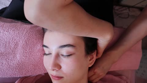 ASMR Professional Gua Sha Scalp Massage done by PRO