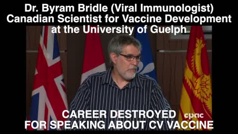 Dr Byram Bridle - Career destroyed for speaking out against Covid Vaccine