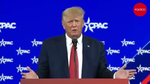 Trump keynote address at CPAC, 180 seconds