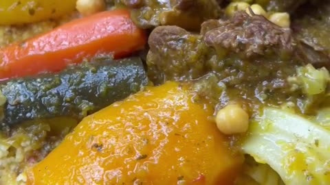 Moroccan couscous _ Moroccan couscous🤤👌🏻