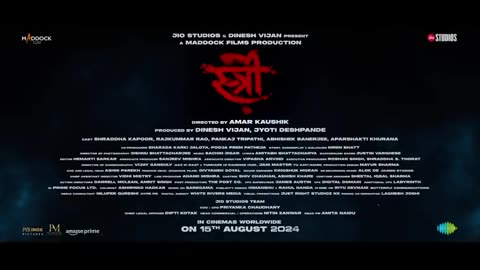 Stree 2 Official Trailer 15th Aug 2024