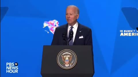 Biden gets heckled at the Summit of the Americas in California