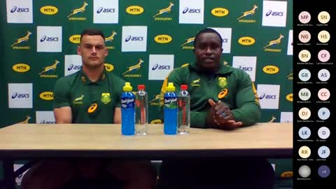 Jesse Kriel and Trevor Nyakane