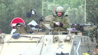 Israel deploys forces near Lebanon border