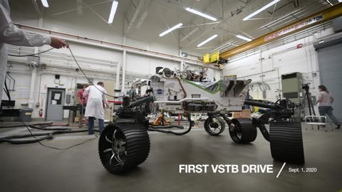 Twin of NASA’s Perseverance Mars Rover Now on the Move