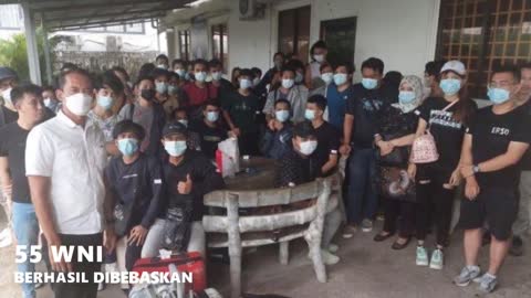 SISA 5 ORANG !! 55 WNI yang DISEKAP BERHASIL DIBEBASKAN oleh KEPOLISIAN KHUSUS KAMBOJA