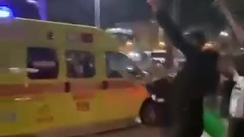 Arabs Attack Ambulance in Israel