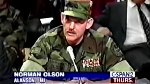 Senate Terrorism Subcommittee American Militia 1995 3/10
